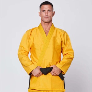 Uniforme de Jiu Jitsu Brasileño Personalizado al por Mayor, Kimono de Algodón con Tejido Perla, para Adultos y Niños, Fabricante OEM ODM de Marca Privada - Product Image 4