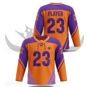 Uniformes de Hockey sobre Hielo de Nuevo Estilo para Práctica, Servicio OEM, Diseño Personalizado, Paquetes de Uniformes de Hockey sobre Hielo Más Vendidos - Product Image 3
