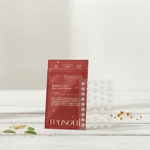 Reusoul Hydrocolloid Collagen Blemish AC Cica Spot Cover Patches Traitement des Imperfections Patch Hydrogel Forme Circulaire 41 Patchs Tous Types de Peau - Product Image 1