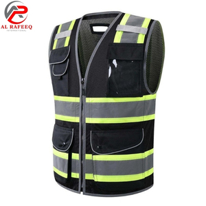 Gilet de sécurité réfléchissant haute visibilité à prix de gros, vêtements de travail haute visibilité, fabricant OEM personnalisé, unisexe - Product Image 2