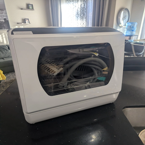 เครื่องล้างจานแบบตั้งโต๊ะพกพา A-i-r-m-s-e-n รุ่น T-D-QR03 สีขาว แบบกล่องเปิด - Product Image 1