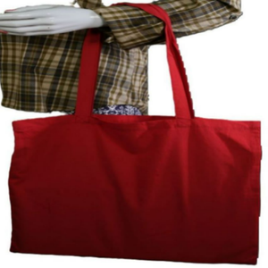 Bolsa de Tela de Lona 100% Algodón con Logotipo Personalizado, Ecológica, Grande, de Diseño, Reutilizable para Viajes y Compras, con Característica Lavable - Product Image 2