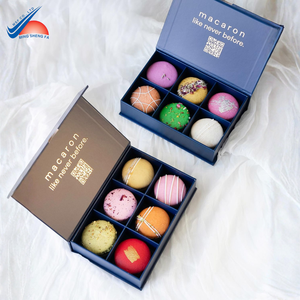 Boîte d'emballage de macaron personnalisée | Boîte rigide élégante pour produits de boulangerie - Product Image 4