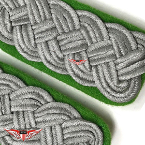 KEW Vintage Eco-friendly Embroidered <b>Braided</b> Epaulettes Customizable Color & Material Durable Shoulder Board Garment <b>Accessories</b> - Product Image 2
