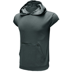 Cotton/Polyester Sleeveless Sports Vest for Men <b>with</b> Custom Logo Gym Hoodie Quick Dry & Breathable 180g Casual Fitness Tank <b>Top</b> - Product Image 3