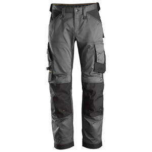 Pantalon de travail personnalisé, pantalon de sécurité pour la construction, coupe-vent, respirant, certifié CE, unisexe, lavé - Product Image 3