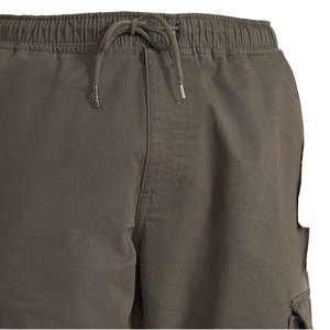 Cargo Cotton Elastic Waist Shorts Men Casual Cargo Shorts Cotton Multi Pocket Summer Shorts - Product Image 2