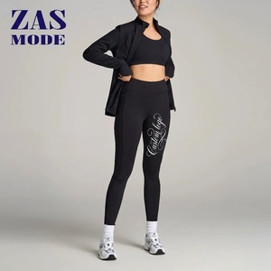 New Arrival High Quality Women's Yoga <b>Leggings</b> High Waist Breathable Comfortable Soft Customizable Colors Logos Made Bangladesh - Product Image 1