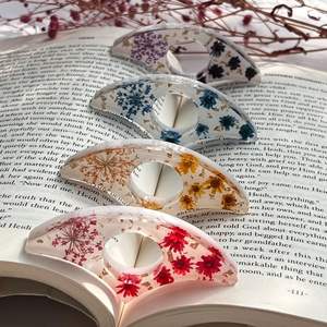 Soporte de Resina para Páginas de Libro |   Herramienta de Lectura con una Sola Mano - Product Image 1