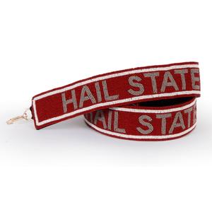 Correas de Repuesto Personalizadas GO DAWGS para Bolsos de Estadio, Correas Anchas con Cuentas para Bolsos Cruzados, Especiales para el Día del Partido - Product Image 2
