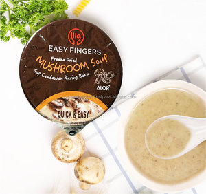 ซุปสำเร็จรูปฮาลาลทำง่ายซุปเห็ดกับอาหารแช่แข็ง30กรัม/ถ้วย/ชามเวลาเตรียม10นาทีพร้อมส่ง - Product Image 1