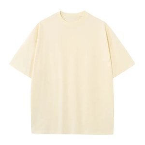 Camiseta Oversize Personalizada para Hombre, 100% Algodón, Estilo Doble Cremallera, Insignia Cromada, Top Casual de Verano, Ajuste Holgado, Estilo Urbano - Product Image 3
