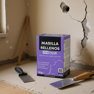Criscolor Masilla Rellenos 1Kg per Riparazione di Vuoti e Crepe Non Strutturali - Product Image 3