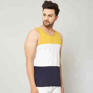 เสื้อกล้ามออกกำลังกายคุณภาพสูงปี 2026 สำหรับผู้ชายและผู้หญิง ผ้าฝ้าย ไม่มีแขน สีเทา สีดำ - Product Image 4