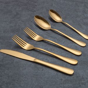 Ensemble de couverts en métal haute durabilité, anti-rouille, en acier inoxydable, adapté aux cuisines professionnelles, à la restauration et à la maison - Product Image 6