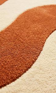 Alfombra de Lana Moderna Abstracta con Rayas Onduladas, Antideslizante, de Pelo Medio, Hecha a Mano, para Sala de Estar, Dormitorio, Decoración del Hogar, Venta al Por Mayor - Product Image 6