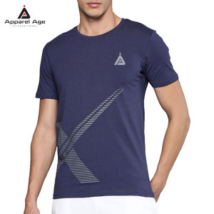 เสื้อยืดผู้ชายสีพื้น ทรงหลวม พิมพ์ลาย ผ้าฝ้าย 100% เสื้อผ้าฤดูร้อน แขนสั้น สไตล์สตรีทแวร์ - Product Image 1