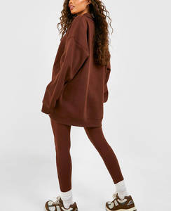 Ensembles de haute qualité de survêtement personnalisé OEM pour hommes logo personnalisé sublimation blank sport sweats à capuche survêtement pour femmes enfants - Product Image 3