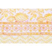 Nappe carrée imprimée à fleurs, couverture de Table pour mariage, rectangulaire, avec 6 serviettes, linge de Table, 1 pièce