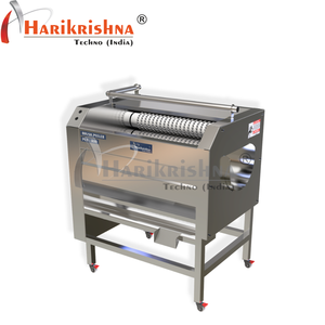 Peladora de Frutas Harikrishna Brush Peeler PEB-800 de Acero Inoxidable para Plantas de Procesamiento de Alimentos, Fabricada en India - Product Image 1