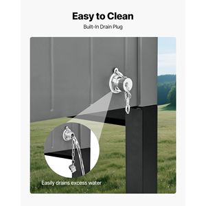 80QT Rolling Ice Chest Portable Patio Party <b>Bar</b> <b>Drink</b> Cooler Cart with Bottom Shelf Holds up 50 Bottles / 110 Cans for Camping - Product Image 6