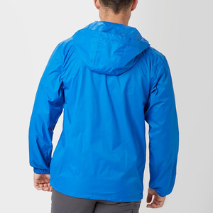 Waterproof Breathable Quick Dry <b>Reflective</b> Hooded <b>Running</b> <b>Jacket</b> for Unisex Autumn Use - Product Image 2