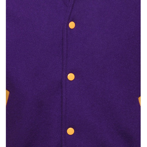 Chaqueta de Béisbol Vintage para Hombre, Lana con Bordado Chenille, Logotipo Personalizado, Mangas de Cuero, Chaqueta Universitaria Estilo Letterman - Product Image 4