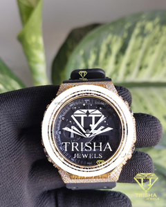 นาฬิกาฮิปฮอปสุดพิเศษ Jesus King ประดับเพชร VVS Moissanite เงินแท้ 925 ดีไซน์โดดเด่น - Product Image 2