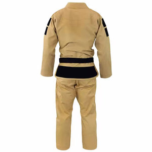 Tenue de judo professionnelle pour hommes, faible MOQ, uniforme d'entraînement en coton, combinaison d'arts martiaux en coton double tissage - Product Image 6