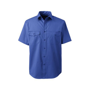 Camisa de trabajo de ingeniería industrial personalizada, manga corta, media manga, ropa de trabajo de algodón - Product Image 3