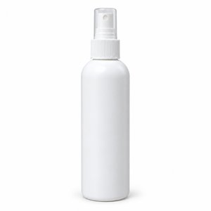 Botella de Spray HDPE de 200 ml con Pulverizador Fino |   Envase Cosmético con Dispensador de Bomba y Tapa Protectora para Cuidado de la Piel y Cabello - Product Image 1