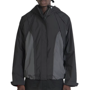 2026 New Customize Print Adjustable Waist 100% <b>Waterproof</b> Sensitive Winter Water Reactive Jacket for Men - Product Image 4