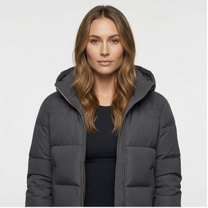 Chaqueta acolchada de Invierno para mujer, abrigos de burbujas impermeables, ropa corta larga de talla grande para niñas, chaqueta abullonada para mujer, moda para hombre - Product Image 1