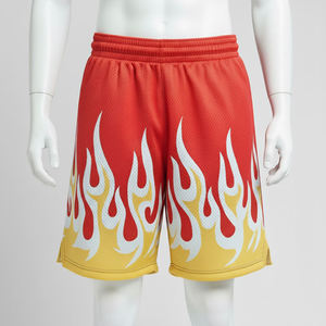 Premium Quality Men's Black Mesh <b>Short</b> Sublimated Embroidery Printing Custom Basketball <b>Shorts</b> for Men Biker Sweat Cargo <b>Shorts</b> - Product Image 3