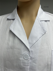 Batas de Laboratorio con Logotipo Personalizado al por Mayor, Fabricadas en Fábrica, con el Mejor Diseño, Unisex, Ropa de Trabajo Profesional para Médicos - Product Image 2
