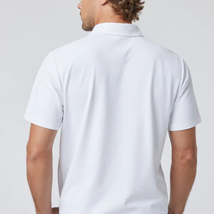 Camiseta de hombre con cuello vuelto, costuras de alta calidad, diseño de logotipo personalizado y precio económico / Material duradero de alta calidad - Product Image 6