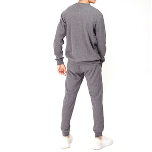 Conjunto Deportivo de Invierno para Hombre, 2 Piezas, con Logotipo Personalizado, Sudadera con Capucha de Alta Calidad, Proveedor Directo de Fábrica, Venta al Por Mayor - Product Image 5