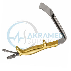 Retractor de Aumento de Senos Tebbetts Premium de 36 mm x 15 cm con Fibra Óptica, Instrumento de Cirugía Plástica con Succión, Certificado CE - Product Image 2