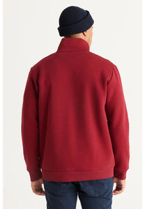 Sweat-shirts en molleton coupe-vent à fermeture éclair quart de tour personnalisables – Les meilleures ventes pour l'hiver, vêtements décontractés pour hommes - Product Image 4