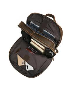 Mochila de Cuero Genuino Premium para Hombre y Mujer, Gran Capacidad, para Laptop de 15.6 Pulgadas, Resistente, para Viajes, Negocios y Escuela - Product Image 3