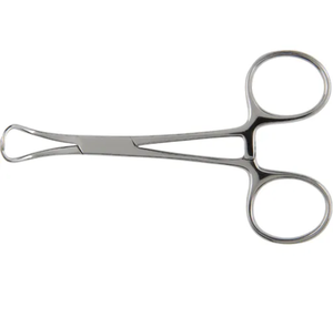 Pinza para toallas Backhaus con articulación de bola y encaje, 14 cm, de acero inoxidable, instrumento quirúrgico, pinza para toallas en venta - Product Image 3