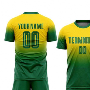 High Quality Customized Team Sports Wear <b>Soccer</b> Uniform Polyester Fabric Made Quick Dry and Comfortable <b>Soccer</b> Uniforms - Product Image 2
