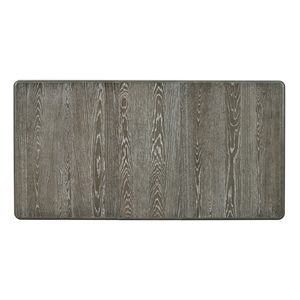 Set tavolo da pranzo in stile retrò 7 pezzi estensibile sedie imbottite bianche e marrone antico (6) per sala da pranzo moderna - Product Image 2