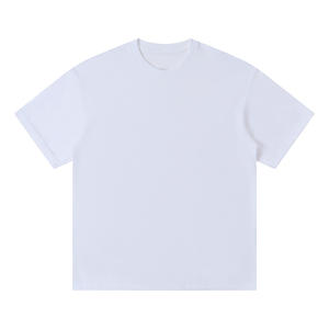 Camiseta Oversize de Algodón Orgánico de 300 GSM con Hombros Caídos, Transpirable, Lavado Enzimático, Proveedor OEM de Bangladesh - Product Image 6