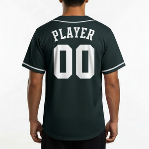 Maillot de baseball personnalisé OEM, uniforme d'équipe, t-shirt de sport avec logo personnalisé, fabricant pour commandes en gros - Product Image 2