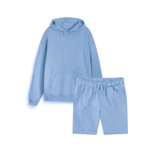 Sweat à capuche personnalisable pour homme en polyester et coton tricoté, de haute qualité, respirant, décontracté, pour l'automne - Product Image 3