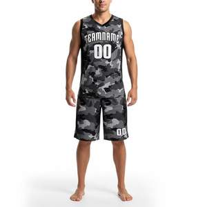 Uniforme de basket-ball sur mesure de qualité supérieure, dernier design, uniforme sportif fabriqué en tissu hautement respirant, imprimé par sublimation. - Product Image 1