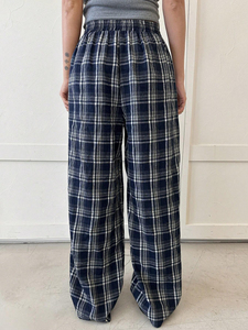 <b>Cheap</b> Flannel Plaid Long <b>Pajama</b> Pant Men's Night Winter 100% Cotton Sleep Wear Check Design Woven Plaid Bottom <b>Pajama</b> Men's Pant - Product Image 6