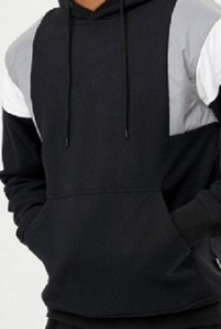 เสื้อฮู้ดผู้ชาย แขนเสื้อแบบแร็กแลน ผ้าถักลำลอง ผ้าฝ้าย มีกระเป๋า ดีไซน์ระบายอากาศได้ดี ทรงปกติ สไตล์ฤดูหนาว เป็นมิตรกับสิ่งแวดล้อม - Product Image 4