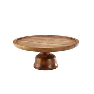 Base de Madera Artesanal, Tradicional y Sostenible, Personalizable en Color, para Exhibición de Pasteles, Bodas, Cumpleaños y Postres - Product Image 1